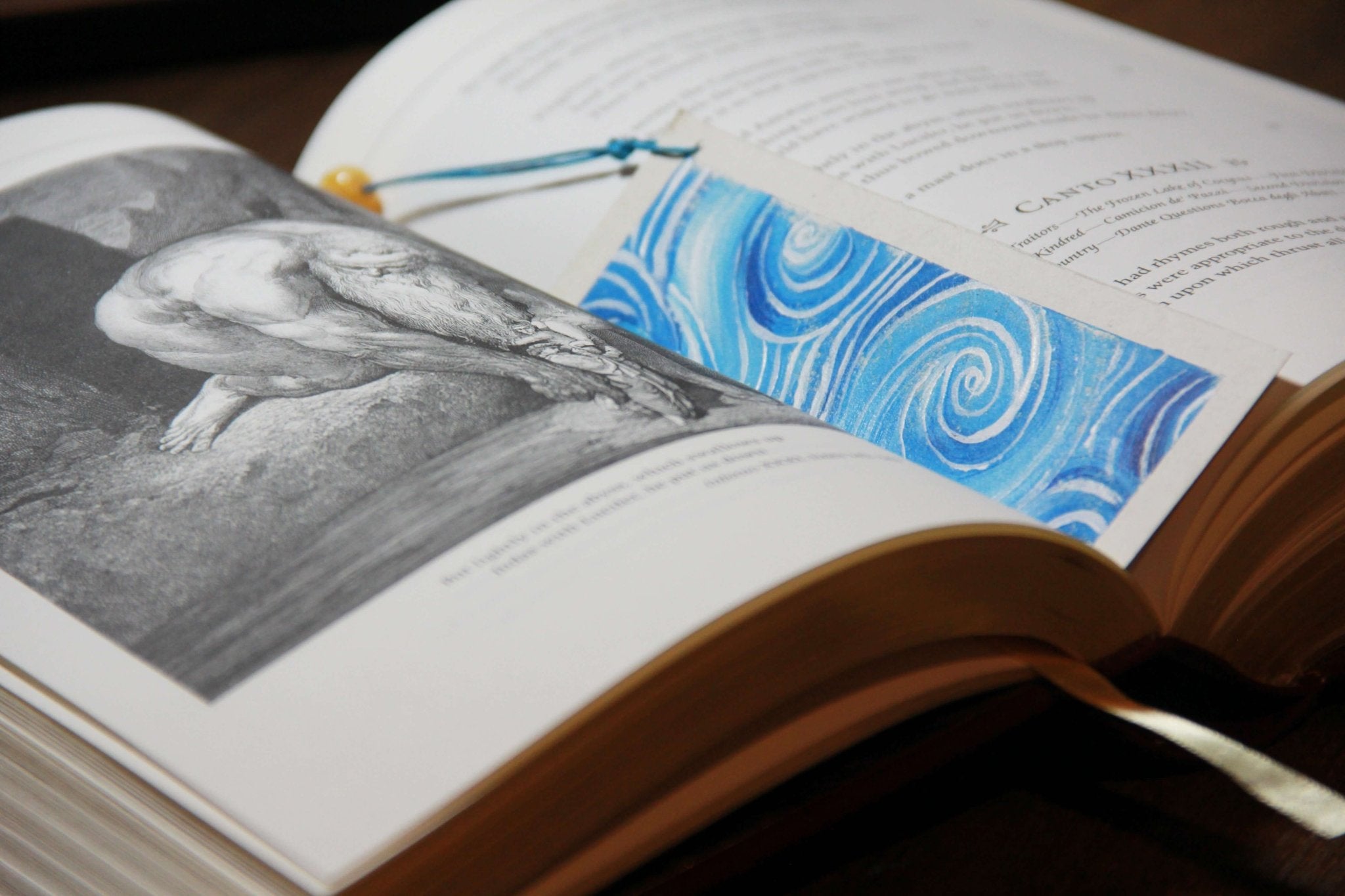 Acrylic Hand Painted Bookmarks - Crystel Samia Universe