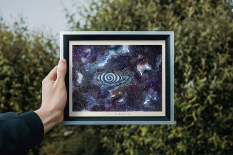 3 Art Prints Bundle: Space Landscape - Bundles