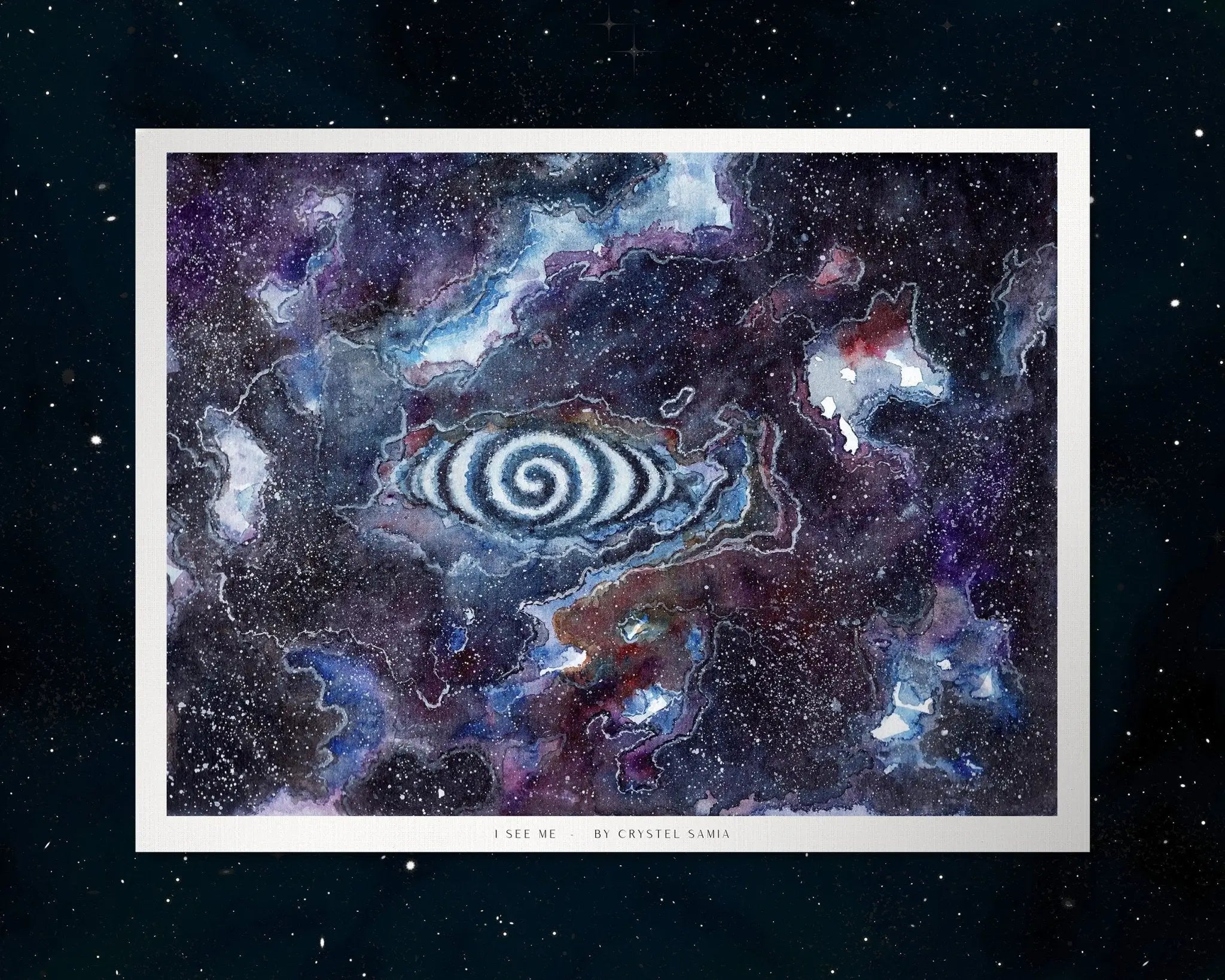 3 Art Prints Bundle: Space Landscape - Crystel Samia Universe - Bundles - 
