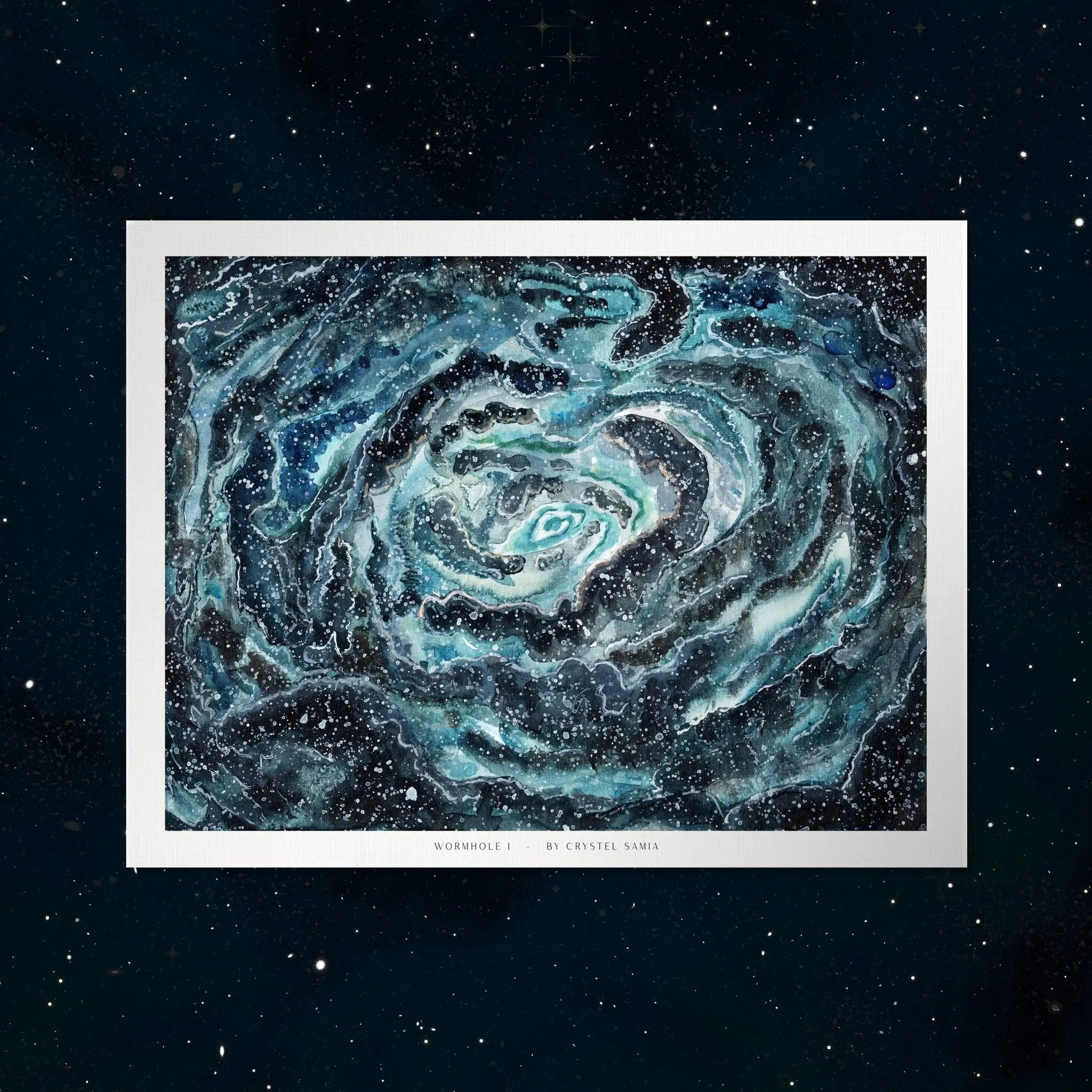 3 Art Prints Bundle: Space Landscape - Crystel Samia Universe - Bundles - 