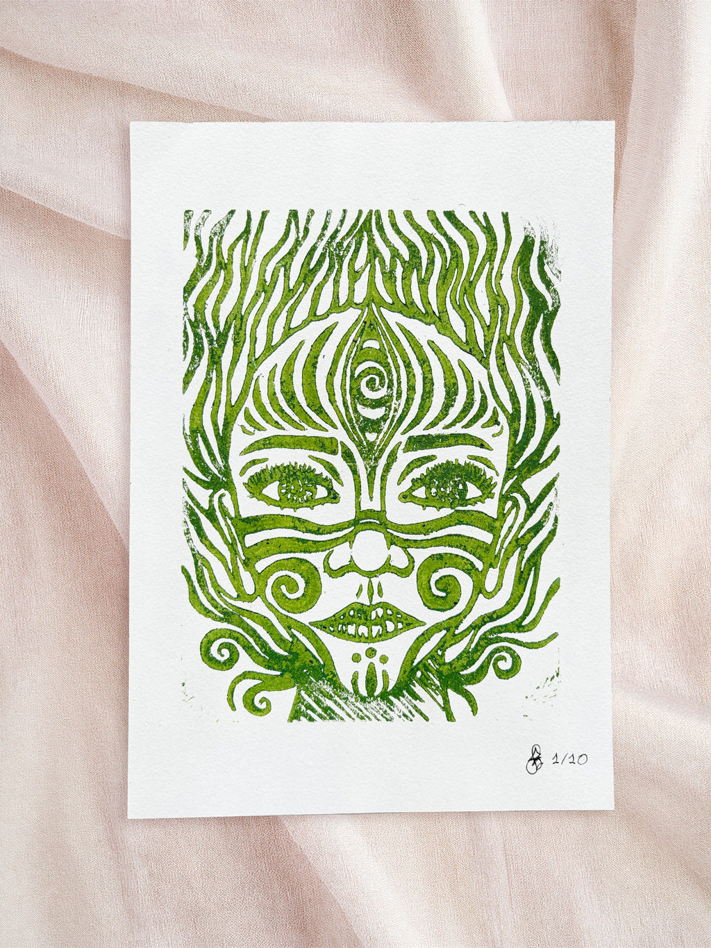 Lino-cut Print - Limited Series - Signed & Numbered 1/10