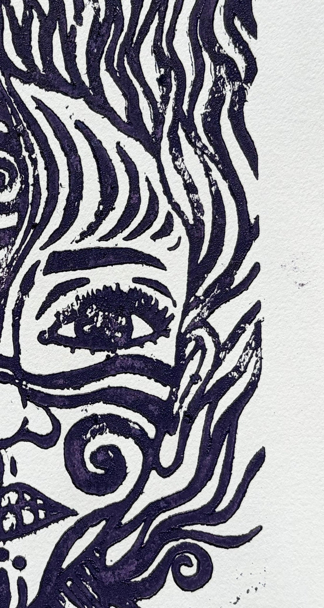 Lino-cut Print - Limited Series - Signed & Numbered 8/10