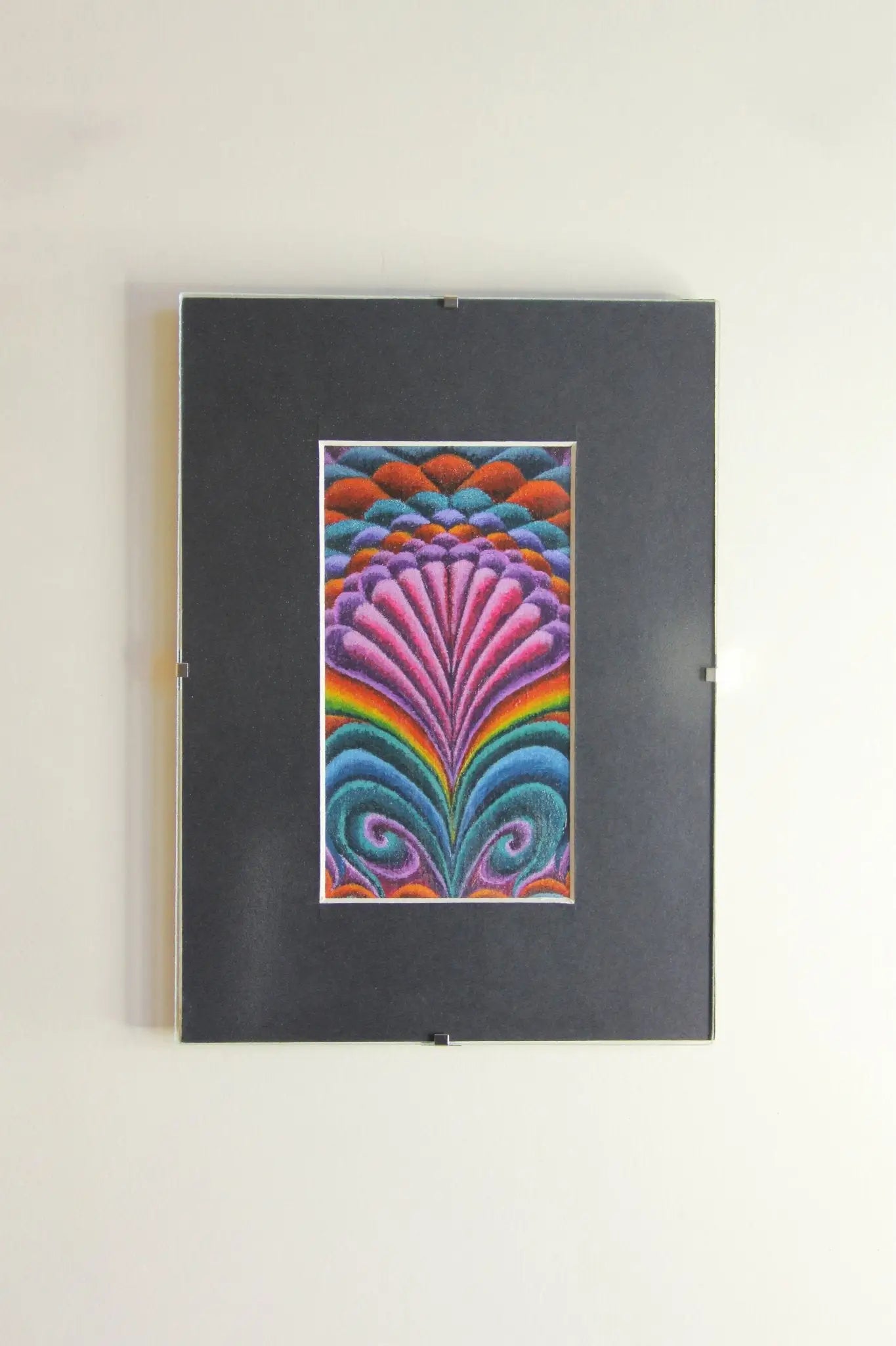 A Spell for Beauty - Original Acrylic on Canvas Paper | Framed - Original Acrylic on Paper