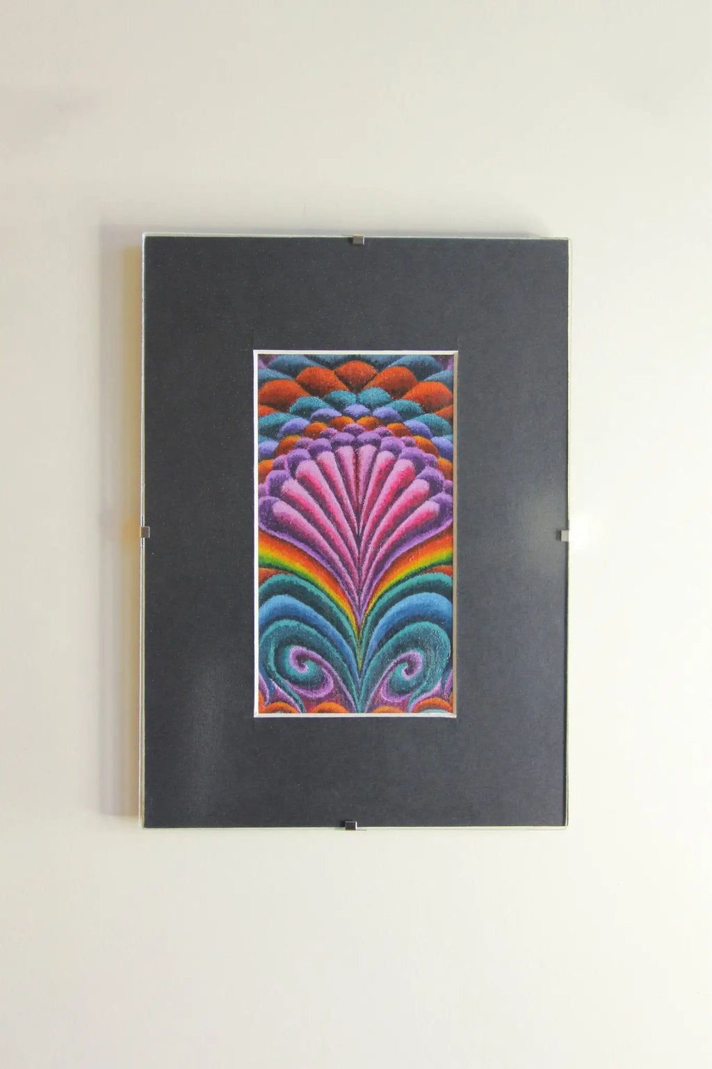 A Spell for Beauty - Original Acrylic on Canvas Paper | Framed - Original Acrylic on Paper