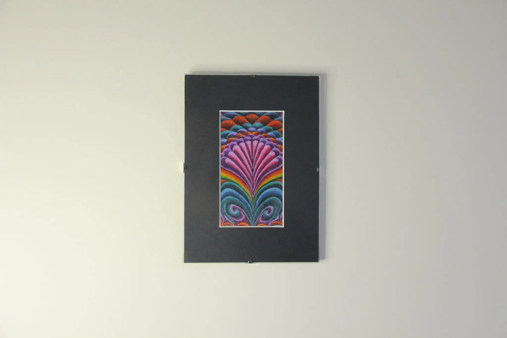 A Spell for Beauty - Original Acrylic on Canvas Paper | Framed - Original Acrylic on Paper