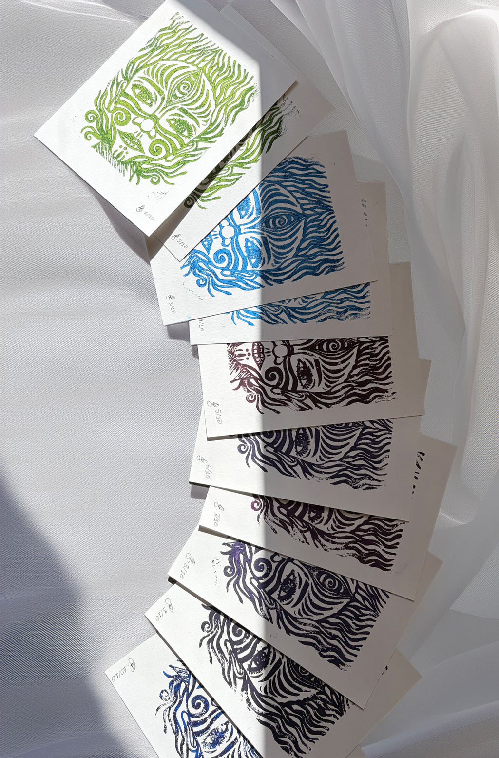 Lino-cut Print - Limited Series - Signed & Numbered 1/10