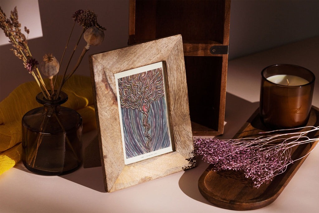 CORE - Watercolor and Ink on Paper | Limited Prints from Original Hand - Painted Artwork - Crystel Samia Universe - Art Print - 