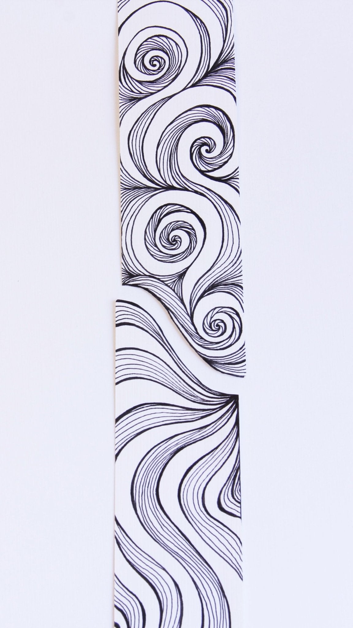 Flow Bookmark No II - Crystel Samia Universe - Bookmark - 