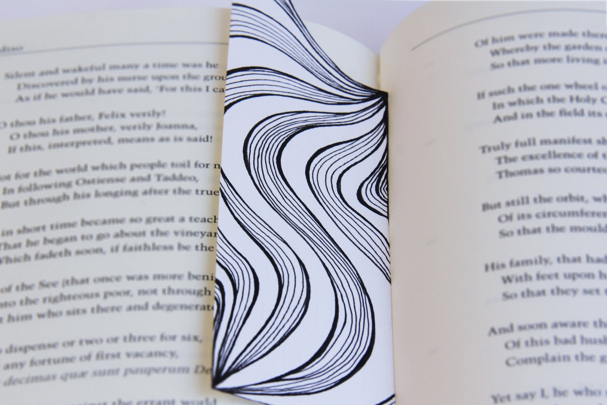 Flow Bookmark No II - Crystel Samia Universe - Bookmark - 