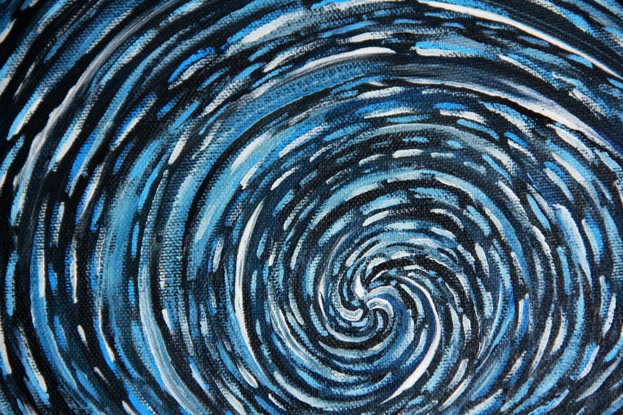Inner Vision - Acrylic on Canvas 30x40 cm, Original Painting - Crystel Samia Universe - Original Acrylic on Canvas - 