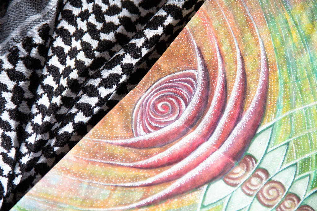 Rising Fire - Limited Print from Original Hand - Painted Watercolor Artwork - Crystel Samia Universe - Art Print - 