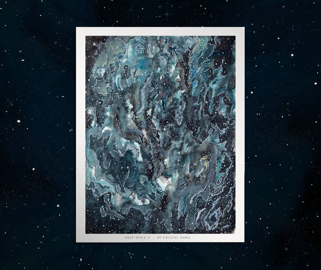 Space Art Prints: 3 Art Prints Bundle - Space Portrait - Crystel Samia Universe - Bundles - 