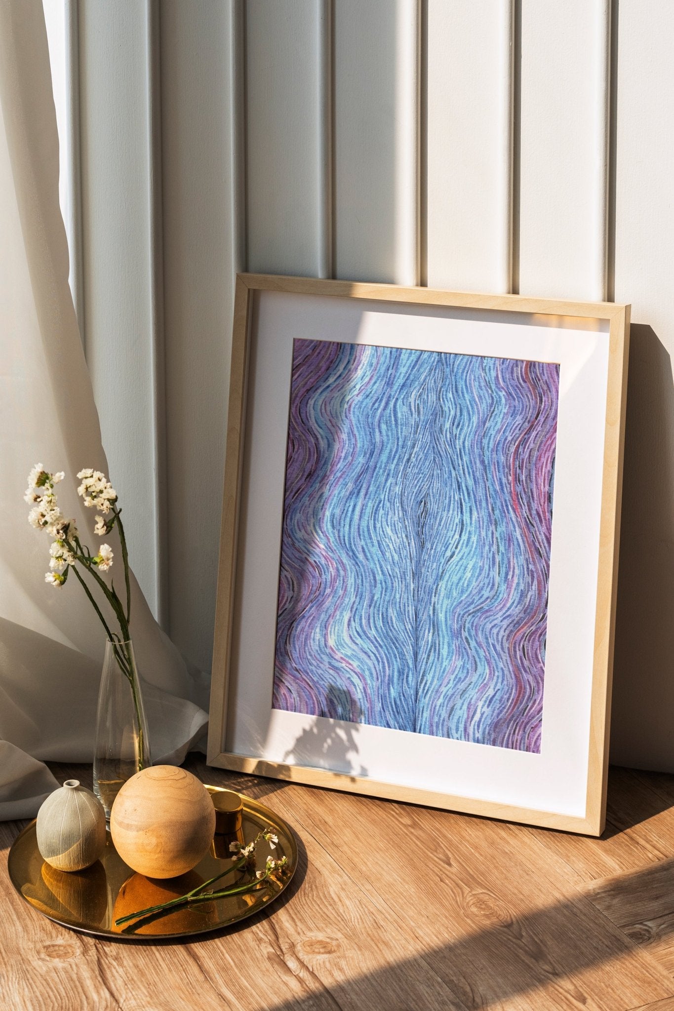 The Gate - Limited Prints from Original Hand - Painted Acrylic Ink on Recycled Paper - Crystel Samia Universe - Art Print - 